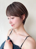 アフロート ディル(AFLOAT D'L) 20代30代40代大人かわいい 小顔 ショートボブ ひし形シルエット 