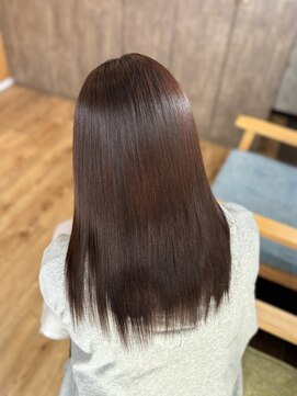 スカイ(SKY) 透明感カラー/髪質改善/縮毛矯正/レイヤーカット/ダブルカラー