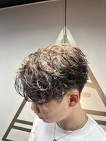 ライズ 渋谷店(RISE) ニュアンスパーマ/刈り上げショート/渋谷メンズ