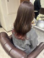 グラッジ 池袋(GLADGE)&nbsp;裾カラー×ボルドー