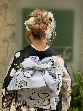 エム デ ヘアー オカダ セット＆着付け