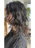 ミディアムロングパーマ