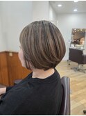 【立川　ショートボブ　ハイライト風　20代30代40代50代60代◎】