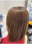【メテオカラー×ボブ】髪質改善/トステア/シルク架橋/メテオ