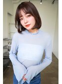 韓国ヘア ナチュラルボブ 