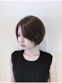 【limuL by Яh】耳かけショート/大人ショートボブ/夏ヘア/卵型