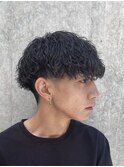 渋谷ツイストスパイラルツイスパメンズビジネスヘアルーズパーマ