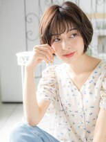 エイトサロン 八潮(8salon)&nbsp;八潮/髪質改善/細めハイライト☆ゆるふわフェザーショートl