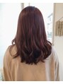 ヘアーグルーミング アイム(Hair &Grooming aim)&nbsp;大人っぽい深めのピンクカラーです☆