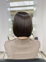 ラルム 新宿(LARME SHINJUKU)&nbsp;ミニウルフレイヤーカット顔周りカット前髪カット韓国ボブ/新宿