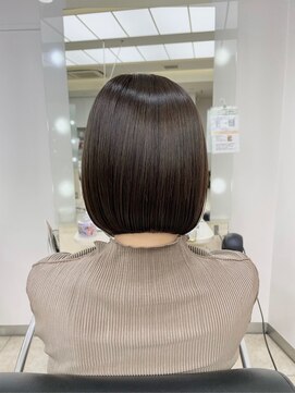 ラルム 新宿(LARME SHINJUKU) ミニウルフレイヤーカット顔周りカット前髪カット韓国ボブ/新宿