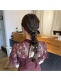 ワン 大船(ONE003) ヘアセット♪編み下ろし、アップスタイル
