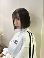 ロンドアベニール 北千住(Lond avenir)&nbsp;ブリーチなしチェリーブラウン髪質改善縮毛矯正酸性ストレート