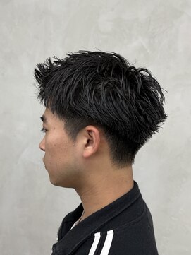 ニコ トウキョウ ロジック(nico TOKYO Logic) スパイキーショートアップバングメンズカット短髪