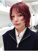 くせ毛/ショートウルフ