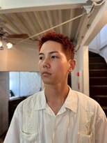 ビーバイエイトジェンツ(Bee by EIGHT GENTS)&nbsp;サーフカール/スパイキーショート/ブルーブラック/心斎橋