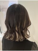 インナーカラー×ホワイトベージュ
