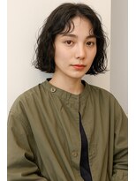 ラレイ ハラジュク(Lalei harajuku)&nbsp;原宿大人ボブウェーブヘアスパイラルパーマ10代20代30代40代50代