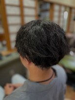 ヘアーメイクプシュケ #メンズ#パーマスタイル#メンズカット