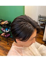 メンズルポゼヘアー(men's reposer hair)&nbsp;センターパート