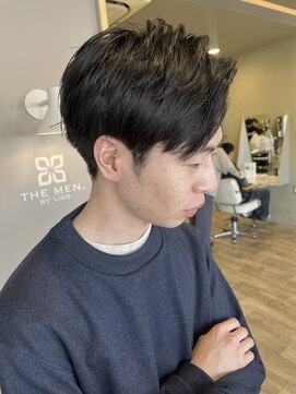 長め短髪スタイル