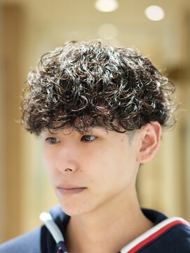 【RIRON】メンズマッシュ×ルーズパーマ