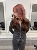 10代20代30代/ピンクカラー/ルーツブラウン/髪質改善