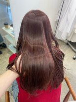 フィット ヒュー 千葉(fit hue)&nbsp;イメチェン/ピンクベージュ/アンブレラカラー/前髪【千葉駅】