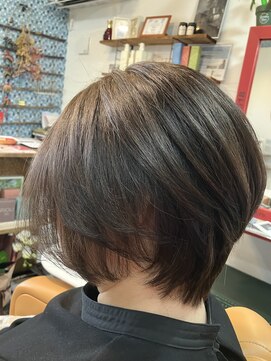 美容室ひろ カット＋お白髪活かしぼかしカラー＋ケアTR