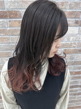 ニューヨークニューヨーク 姫路広畑店(NYNY) コーラルピンクのグラデーションカラー♪