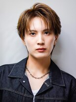 オーシャントーキョー サニー 原宿(OCEAN TOKYO Sunny)&nbsp;フェザーパーマセンターパートニュアンスパーマ韓国マッシュ黒髪