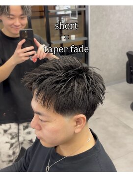 スタンスメンズ(STANCE MEN'S) ショート×テーパーフェード