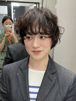 ナループロアボタン(Nalu pu loa BOTAN)&nbsp;黒髪ショートパーマ