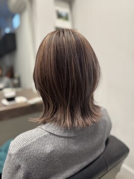 スカイレビュー(SKY Re beau)の写真/白髪ぼかしハイライトで白髪を自然な大人カラー