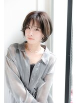 アンダースペル(UNDER SPELL)&nbsp;大人ナチュラル小顔ショートボブ