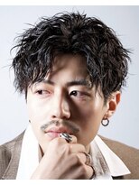 アストラ(ASTRA)&nbsp;MEN’S HAIR/サーフカール/刈り上げセンターパート