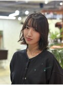 【えいじ】大人可愛いミディスタイル