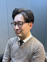 ビーダンディー(Bee dandy)&nbsp;ビジネスツーブロックショート かき上げアップバング