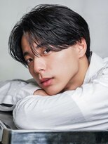 メンズヘアセンス 渋谷(MEN'S HAIR SENSE)&nbsp;ニュアンスパーマ/センターパート/メンズ/眉毛/フェザーパーマ