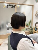 ルーム(room)&nbsp;【Ate森田】★地毛風ストレートパーマ★