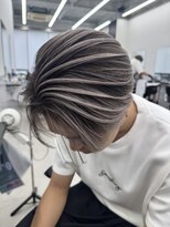 エゴル オム 名古屋栄(ENGOL homme)&nbsp;シルバーバレイヤージュ/バレイヤージュ