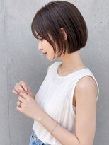 ソルナ 西宮(SOLUNA) 夏の大人かわいい艶ミニボブ