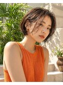 ボブ、レイヤー、ショートボブ、小顔