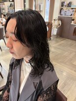エンバイフラワー(enn by flower)&nbsp;ミディアムレイヤー×ニュアンスパーマ