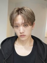 ザシェノンアオヤマ(THE CHAINON AOYAMA) シースルーコンマバング×ミルクティーベージュ