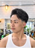 ラルフカール　フェードカット　メンズパーマ　