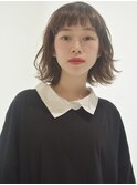 【studio noll佐田】眉上バングミディアム