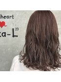 ブラウンたっぷり柔らかカラー♪