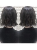 グレージュボブ