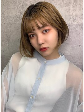リリー(Lilley) 【lilley 高田彩乃】小顔☆切りっぱなしボブ(福岡/天神)